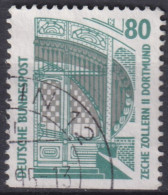 1989 BRD °  Mi:DE 1342Du, Yt:DE 1169, Industriemuseum Zeche Zollern II Dortmund, Westfalen - Gebraucht