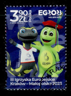 POLAND 2023  The 3rd European Games Kraków  USED - Used Stamps