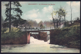 +++ CPA - BEAUMONT - Déversoir Du Moulin - 1912   // - Beaumont