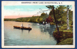 GREETINGS FROM LAKE RONKONKOMA -  USA - NEW-YORK - LONG ISLAND - Long Island
