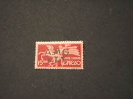 TRIESTE ZON A - AMG FTT - ESPRESSO - E. 1947/8 CAVALLO L. 15 - NUOVO(++) - Eilsendung (Eilpost)