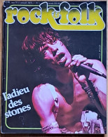 ROCK ET FOLK N° 98 Mars 1975 140 Pages Page Centrale Les STONES Dessinés Ginger Backer Can LES ANNEES LUMIERES 65 70 - Muziek