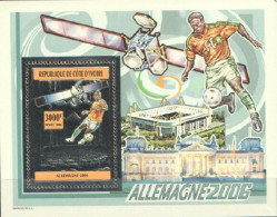 Ivory Coast 2005, Football World Cup, Space, Berlin, BF SILVER - Côte D'Ivoire (1960-...)