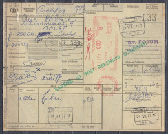 Vrachtbrief Met Machinale Stempel Van OOSTENDE 130 - Documenten & Fragmenten