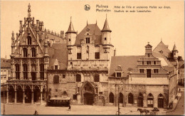 MALINES - Hôtel De Ville Et Anciennes Halles Aux Draps - Malines