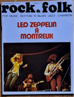 ROCK & FOLK N° 56 Septembre 1971 92 Pages Page Centrale PLANT & PAGE LE ROI LEZARD LED ZEPPELIN - Musique