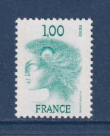 France - Non Emis - YT N° 1895 C ** - Neuf Sans Charnière - Marianne D'Excoffon - 1F Turquoise - Certificat - 1976 - Nuevos