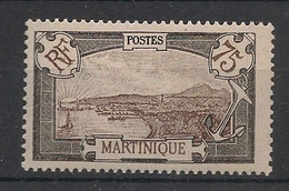 MARTINIQUE - 1908-18 - N°Yv. 74 - Fort De France 75c - Neuf Luxe ** / MNH / Postfrisch - Neufs