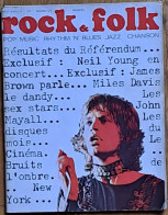 ROCK ET FOLK N° 51 Avril 1971 100 Pages  Page Centrale PARKER N.YOUNG M.DAVIS Référendum Classement - Musique