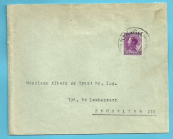 391 (surtaxe) Op Brief Stempel FLORENVILLE - 1934-1935 Leopoldo III