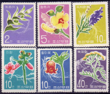 DPRK - MEDICAL  PLANTS - **MNH - 1967 - Piante Medicinali