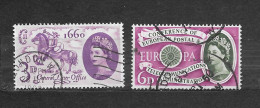 Grande Bretagne N° 355 357  Office Général Des Lettres, Elisabet II - Anno  1960 - Used Stamps
