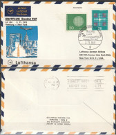 BRD Flugpost / Erstflug LH 404 Boeing 747 Hamburg - New York 2.11.1970 Ankunftstempel 2.11.70 ( FP 30) - Premiers Vols