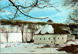 Vermont Waitsfield Old Round Barn In Winter 1977 - Other & Unclassified