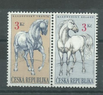 230044534  REPUBLICA CHECA  YVERT  Nº120/121  **/MNH - Ongebruikt