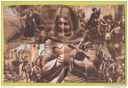 Jeanne D'Arc  Puzzle Puzzel Ensemble De 10 Cartes  Voyez Les 3 Scans JOAN OF ARC COMPOSITE SET - Donne Celebri