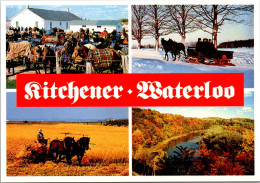 Canada Ontario Kitchener Waterloo Multi View Showing Mennonite Life - Kitchener