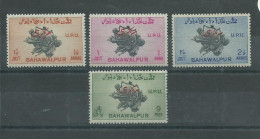 230044554  BAHAWALPUR  YVERT  Nº25/28  **/MNH - Bahawalpur