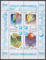 2009 Cuba 5314-5317/B268 UPAEP Children's Traditional Games 7,20 € - Zonder Classificatie