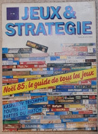 JEUX ET STRATEGIE N°36 Dec.janvier 1986 130 Pages GUIDE DE TOUS LES JEUX Supplé. EUROPAIA 2012 Incontournable - Juegos De Representaciones