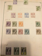 Luxembourg - 1925-1927. Restant De Collection Oblitérées Et Neufs Avec Charnières.. - Used Stamps