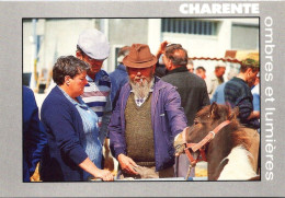 8-8-2023 (1 T 50) France - Foire De Rouillac (market) Horse / Cheval - Kermissen