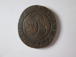France Jeton/piece A Identifier/France Token/coin To Identify - Onbekende Oorsprong