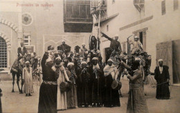 EGYPTE - PORT SAID - PROCESSION DE MARIAGE - Port-Saïd