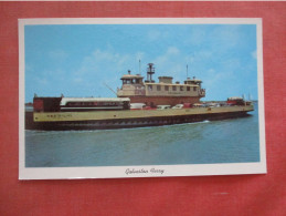 Galveston Ferry.   Texas > Galveston   Ref 6144 - Galveston