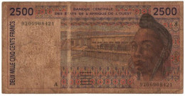 West Africa   2500 Francs 1992 R-112Aа - Côte D'Ivoire
