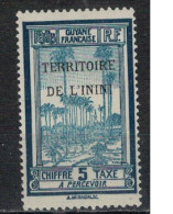 ININI     N°  YVERT  TAXE 1 (2° Choix )  Neuf Avec Charnières ( CARN 3/59  ) - Unused Stamps