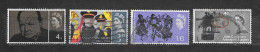Grande Bretagne YT N° 397 401 404 405 Churchill, Festival Des Arts, Lister 1965 - Used Stamps