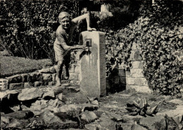 Mons - Jardin Du Mayeur - Fontaine Du ROPIEUR (sculpteur Léon Gobert) - Mons