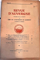 Revue D'Auvergne - Tome 48 N°5 (n° 260 De La Collection) - 1934 - Auvergne