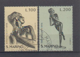 EUROPA - CEPT - Michel - 1974 - SAN MARINO - Nr 1067/68 - Gest/Obl/Us - 1974