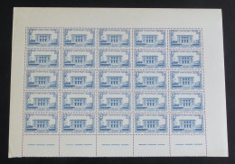 MARTINIQUE - 1933-38 - N°YT. 149 - Fort-de-France 1f50 - Bloc De 25 Bord De Feuille - Neuf Luxe ** / MNH / Postfrisch - Neufs