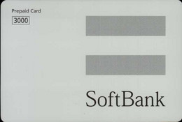 TELECARTE  PREPAID CARD  300...SOFTBANK - Onbekende Oorsprong