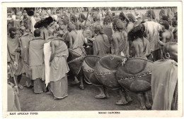 Afrique - Kenya - East African Types - Masai Dancers - Danseurs Masaï - Carte Postale Vierge - Kenya