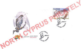 2019 TURKISH CYPRUS ZYPERN CHYPRE CIPRO " Europa - Bird - Owl - Eagle " FDC - 2019