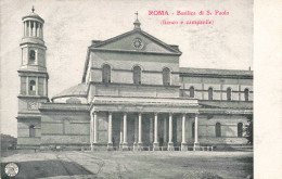 ITALIE - Roma - Basilica Di S. Paolo - Carte Postale Ancienne - Churches