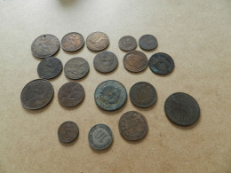 Lot  De  18  Monnaies    Divers - Kiloware - Münzen