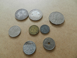 Lot  De  8   Monnaies    Divers - Vrac - Monnaies