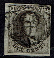 3  Petit Bdf  Obl  115 - 1849-1850 Medallones (3/5)