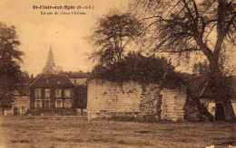 SAINT-CLAIR-sur-EPTE  Ruines Du Vieux Château - Saint-Clair-sur-Epte