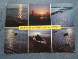 COUCHER DU SOLEIL SUR LES ETANGS - Languedoc-Roussillon