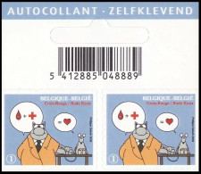 3748 + A**(B88/C88) - Croix-Rouge / Rode Kruis - Le Chat - Geluck - BELGIQUE / BELGIË / BELGIEN - Philabédés (fumetti)