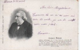 RNEST RENAN  AGE D OR - Ecrivains