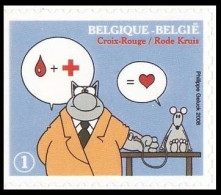 3748**(B88/C88) - Croix-Rouge / Rode Kruis - Le Chat - Geluck - BELGIQUE / BELGIË / BELGIEN - Philabédés (cómics)