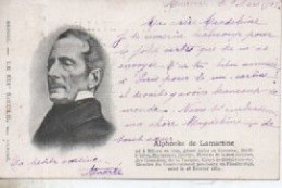 ALPHONCE DE LAMARTINE  AGE D OR - Ecrivains