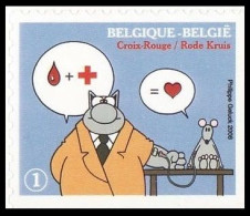 3748c**(B88/C88) - Croix-Rouge / Rode Kruis - Le Chat - Geluck - BELGIQUE / BELGIË / BELGIEN - Philabédés (fumetti)